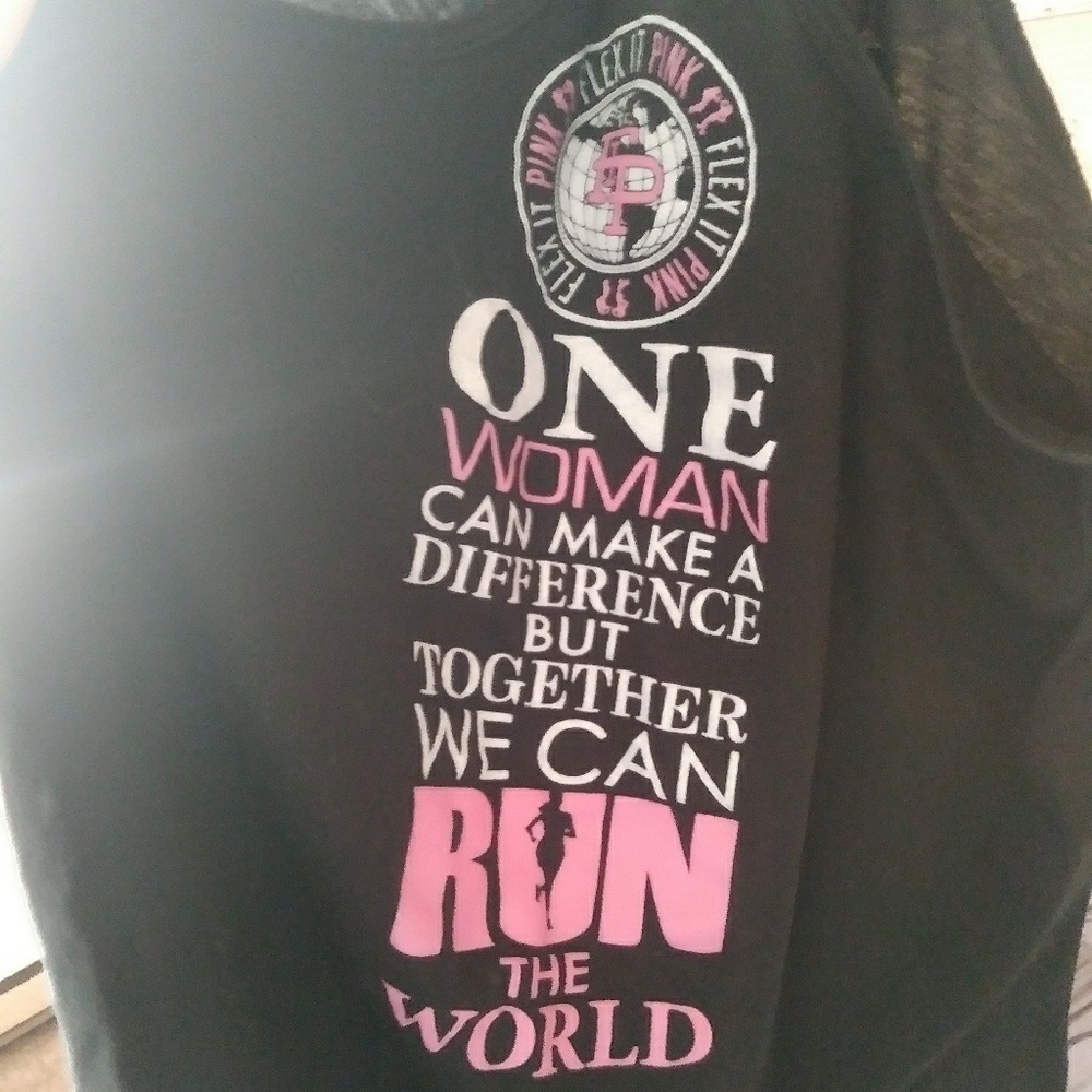 A flex it pink tank top